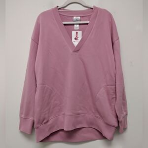 Womens V-Neck Sweater Champion Size Small #407